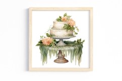 Green Boho Baby Shower Sublimation Product Image 2