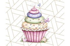 Ballerina Clipart PNG, Cute Ballet Girl Illustration Art Product Image 2