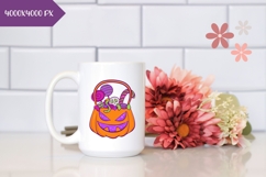 Hand Drawn Halloween Sweets Illustration, Pumpkin PNG Product Image 2