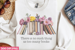 There Is No Such Thing PNG, Book Reader Sublimation PNG Product Image 3
