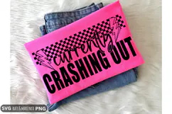Currently Crashing Out SVG | Funny Mom SVG PNG | Mama SVG Product Image 1