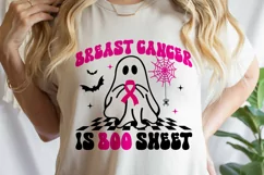 Breast Cancer Is Boo Sheet Svg, Breast Cancer Awareness Svg Product Image 3