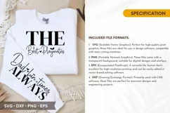 The Best Playmates SVG - Father's Day Sleeve T shirt Design Product Image 2