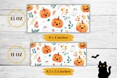 Halloween Mug Wrap, Halloween Print, Halloween Sublimation Product Image 2