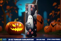 Halloween Tumbler Sublimation Wraps, Tumbler Halloween Product Image 2