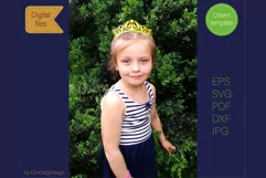 Crown svg Princess crown svg Tiara svg Birthday crown svg Product Image 10