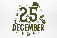 Farmhouse Old Christmas Sign SVG Product Image 2
