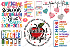 Assistant Principal PNG, Back to School PNG, Teacher PNG Product Image 1