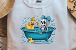 Funny Skeleton Messy CLIPART PNG Product Image 2
