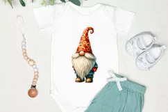 Flowers gnome clipart | Summer PNG Sublimation design Product Image 2