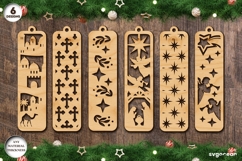 Nativity Bookmarks Laser Cut Bundle | Glowforge | SVG Product Image 2