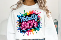 Totally 80's Svg | Svg Files for Cricut | Shirt Svg Product Image 3