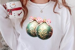 Pastel Christmas Shublimation Clipart, Pastel Christmas Clip Product Image 2