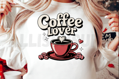Coffee lover PNG, Coffee sublimation PNG Product Image 2