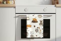 Kitchen hanging towel mockup Product Image 3