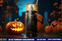 Halloween Tumbler Sublimation Wraps, Tumbler Halloween Product Image 2