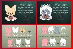 Cute Puppies | Candy Dome Bundle | Paper Craft Templates Product Image 2