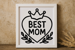 Best Mom SVG Design Product Image 1