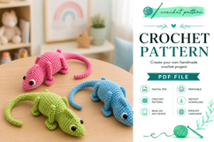 Chameleon Amigurumi Crochet Pattern PDF Product Image 7