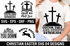 Christian Easter SVG Design - Death could not hold you down Product Image 1
