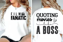 Quoting movies like a boss SVG PNG Product Image 2