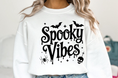 Spooky Vibes Svg | Halloween Svg | Shirt Svg Product Image 1