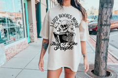 The Reader Club SVG PNG Skeleton Reader Gothic Book Lover Product Image 2