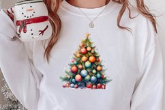 Christmas Tree Clipart Sublimation, Christmas PNG Product Image 2