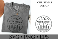 Frohe Weihnachten Svg | Christmas svg | Shirt Svg Product Image 3
