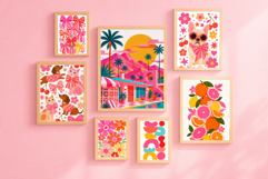 100 Retro Pink Girly Wall Art Prints Product Image 2