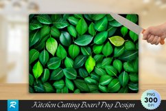 Leaves Cutting Board Sublimation Design Product Image 1