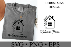 Welcome Home Svg | Christmas svg | Shirt Svg Product Image 3