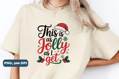 Christmas quotes sublimation PNG Design Bundle, 10 Designs Product Image 7