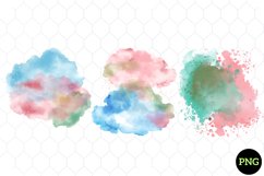 Watercolor Splash Clipart Product Image 1