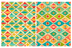 Colorful Retro, Papers, Junk Journal Product Image 2