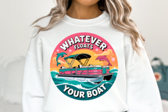 Whatever floats your Boat svg | Svg Files | Shirt Svg Product Image 1
