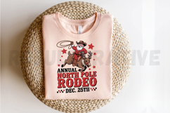 Cowboy Santa Claus PNG, Western Christmas Sublimation PNG Product Image 2