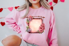 Vintage Valentines Day Flowers Clipart Product Image 2