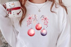 Pink Tis The Season Christmas Sublimation, Christmas Clipart Product Image 2