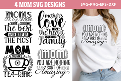 My greatest blessings call me mum SVG, Mom you are tea-riffi Product Image 1
