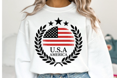 USA America Svg Design | Svg Cut Files | Shirt Svg Product Image 2