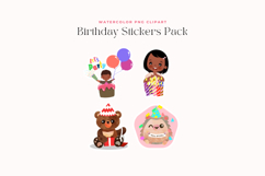 Birthday Stickers Pack Product Image 2