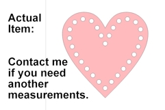 Basket base heart shape 6 inch digital file. Purse basket ma Product Image 2