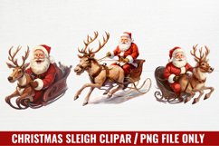Christmas Skeleton Sublimation Clipart Product Image 1