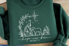 Greatest Gift of All Nativity PNG, Matthew 2:11 Christian Ch Product Image 2