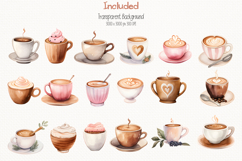 Coffee Lover 64 Cliparts Collection Product Image 2