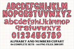 Snow White Alphabet png clipart, Snow letters doodle Product Image 2