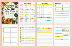 2027 Health &amp; Fitness Journal | Wellness Planner &amp; Healthy Product Image 2