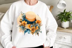 Spring Garden Clipart, Flowers Sublimation Designs Product Image 2