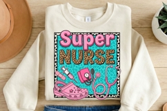 Super Nurse Sublimation PNG Product Image 2